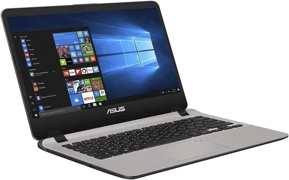 Asus Vivobook Laptop 14" Display Intel Celeron N4000 4GB 1TB HDD WIN10 GOLD - Image 2 of 4