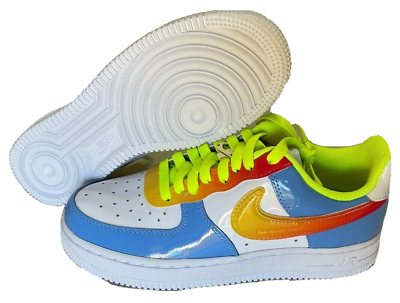 Nike Air Force 1 Low By You ID Patent Leather UNC Blue Nike Air Force 1 Low By You ID Patent Leather UNC Blue