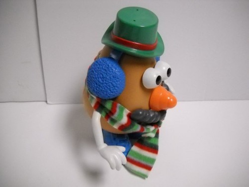 Mr. Potato Head Snow-Tato Spud Snowman Playskool Rare VHTF - Picture 2 of 4