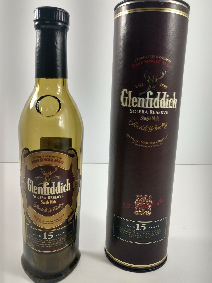 Glenfiddich Single Malt Scotch Whisky Unique Solera Reerve