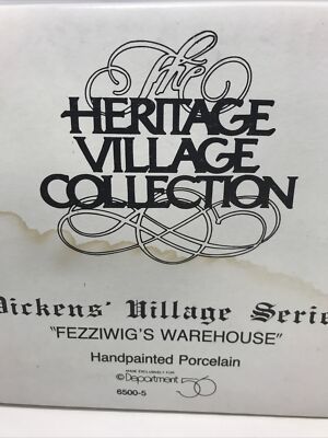 Vintage 1986 Department 56 Dickens' Village Series #6500-5