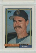 1992 Topps Baseball Card # 291 Phil Garner - Brewers MGR