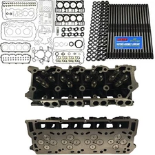 New 18mm Cylinder Heads ARP Mahle Full Gasket Set - Fits Ford Powerstroke 6.0L