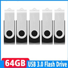 64GB USB3.0 Flash Drives Memory Sticks Storage U Disk Thumb Drive 1 2 3 5 10 LOT