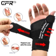 Thumb Brace Wrist Support Hand Splint for Carpal Tunnel Tendonitis Pain Relief
