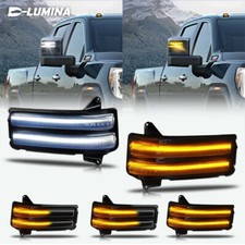 2pcs Led Side Mirror Light Lamp For Chevy Silverado 2500 3500 Hd 2020-2024