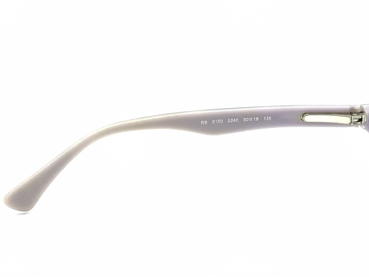 Ray Ban 5150 5240 50 19 135 Eyeglasses Tortoise‎ Purple Women\'s Frames 21383 Ray-Ban RB5150 5240 Eyeglasses Frames Purple Tortoise 50-19  main image 4