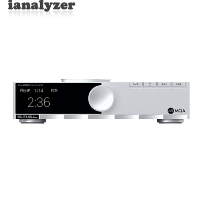SMSL PL200 Audio Decoder High Resolution MQA CD Player AK4499EX XMOS BT5.1