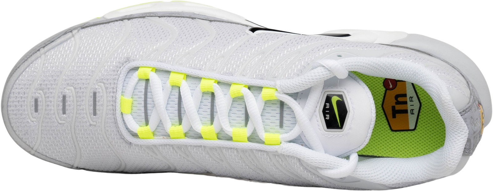 Nike Air Max Plus \'Reflective Logo\' White Sneaker men’s size 12 -  DB0682-002 TN Nike Air Max Plus Reflective Logo for Sale | Authenticity  main image 2