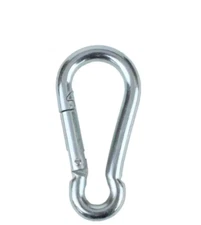 2PK Everbilt  3/8 in. x 3-1/2 in. Zinc-Plated Rope Chain Quick Spring Link 42734