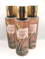 VICTORIA'S SECRET DESERT LILY BODY MIST 8.4 FL OZ EACH 3 