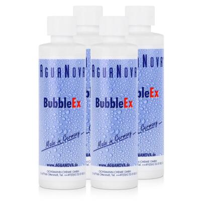 4x AguaNova BubbleEx 400g - gegen Luftblasenbildung in Wassermatratzen