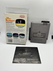 3-D WorldRunner NES Nintendo Game 1987, Complete CIB No Glasses