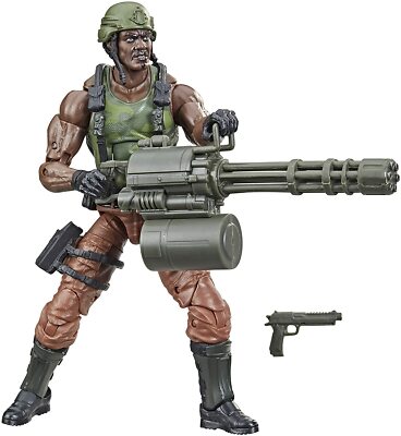 GI Joe Classified Heavy Artillery Roadblock 28 Exclusive Figure