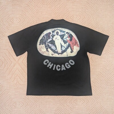 Kanye West Ye Jesus is King Chicago Black Gig T-shirt XL Kendrick