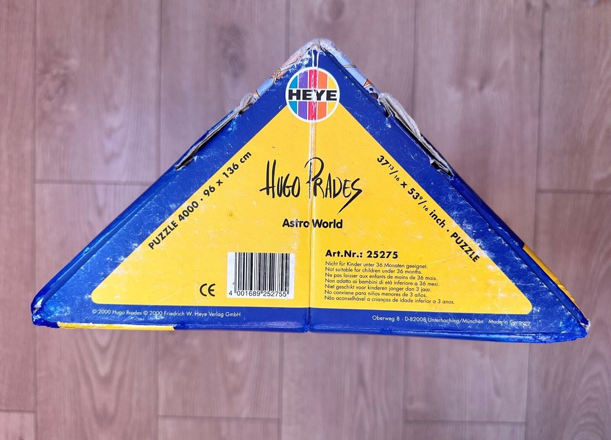 RARE HEYE 4000 ASTRO WORLD Jigsaw Puzzle by HUGO PRADES | eBay