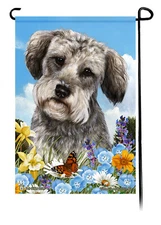 Schnoodle Summer Flowers Garden Flag