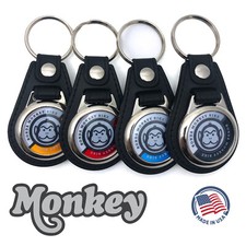 2-Pack of Key Rings for Honda Monkey Bike Keychain Fob - 2022 COLORS