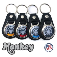 2-Pack of Key Rings for Honda Monkey Bike Keychain Fob - 2022 COLORS