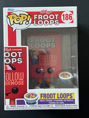 FUNKO POP! Kellogg's - FROOT LOOPS #186 - kleiner Riss im Karton oben
