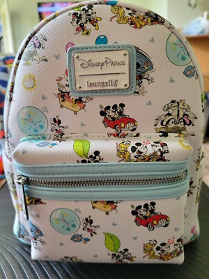 Disney Loungefly Mickey & Minnie Runaway Railway Mini  display picture 2