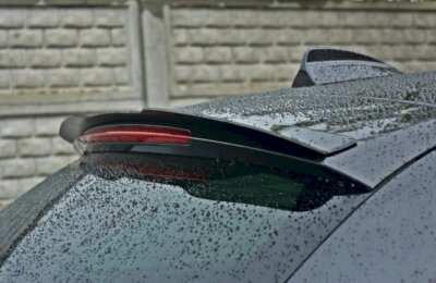 Für BMW 5 F11 Spoiler Flügel Verlängerung Maxton Design Glanz Schwarz ABS 