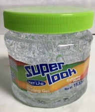 Hair Styling Gel Super look extreme Large 15.8 oz Size-SHIPS SAME BUSINESS DAY