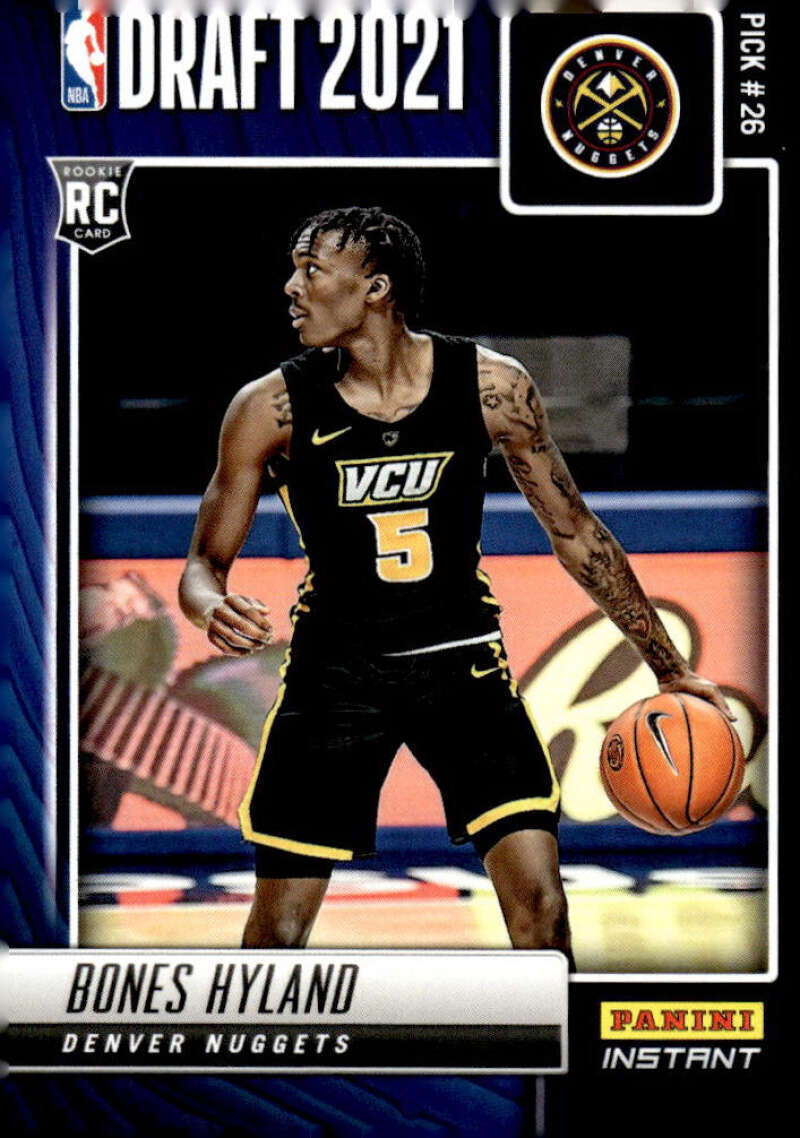 Nah'Shon Bones Hyland RC 2021-22 Panini Instant Draft Night #DN24