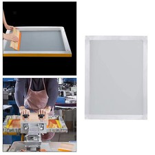 Silk Screen Printing Kit Aluminium Alloy Screen Frame with 110 White Mesh