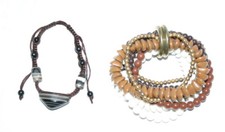 2x Damen Armband Wickelarmband Modeschmuck