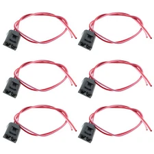 6pcs Connector Pigtail Wire Harness Plug 3523813 For Volvo 960 S90 V90 S40 V40