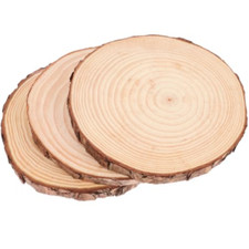 BESPORTBLE 3 pedane in legno per esterni, pietra per pavimentazione da giardino