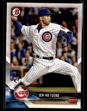 2018 Bowman #11 Jen-Ho Tseng Rookie Card Chicago Cubs
