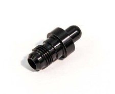 00-34010 Nitrous Outlet -6 An Bottle Valve Nipple 326 Cnc Aluminum Black