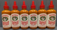Lot of 6 x Melinda's Creamy Style Habanero Wing Sauce 12 oz Expires Nov/2026