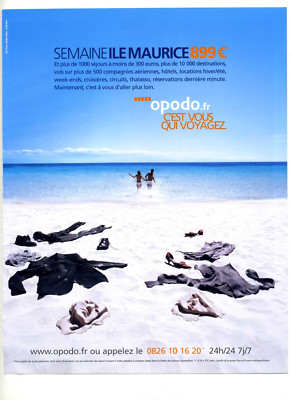 2004 / Opodo / Mauritius Travel Week / Advertising / Advertising