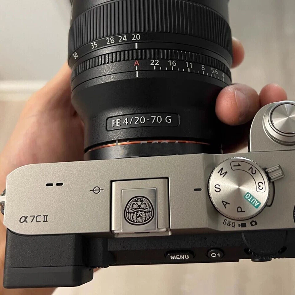 Camera Hot Shoe Cover Cap Luck Bless Metal For Sony Canon Fujifilm Nikon Leica - Image 3 of 4