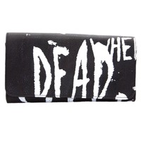 Religion Women's Black i'll Sleep When I'm Dead Wallet Na2054 $185 on sale Religion Women's Black i'll Sleep When I'm Dead Wallet Na2054 $185 on sale
