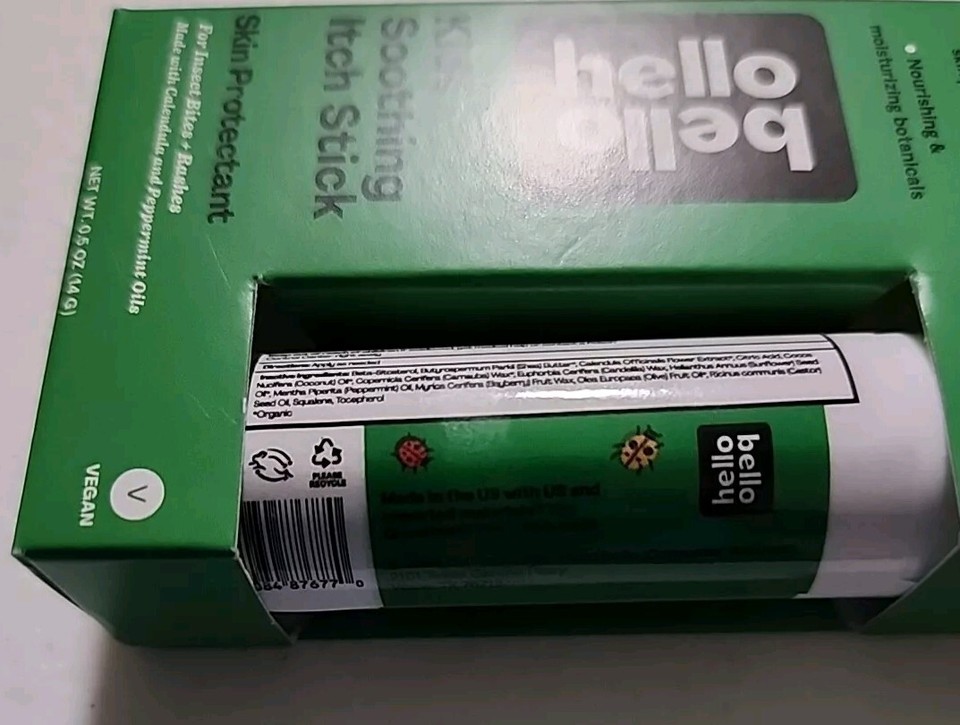 Hello Bello Kid's Soothing Itch Stick Insect Bites and Rashes Ointment ...