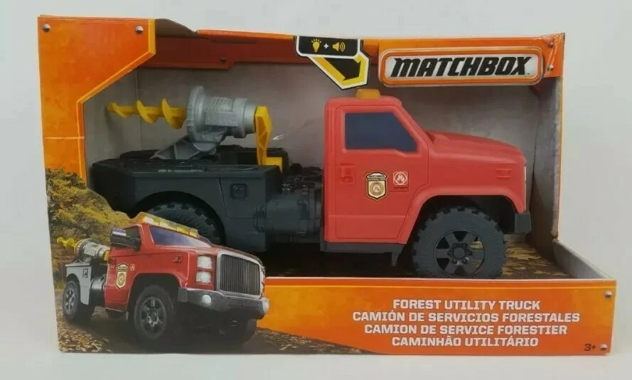 Mattel Matchbox Forest Utility Truck - Image 2 of 4