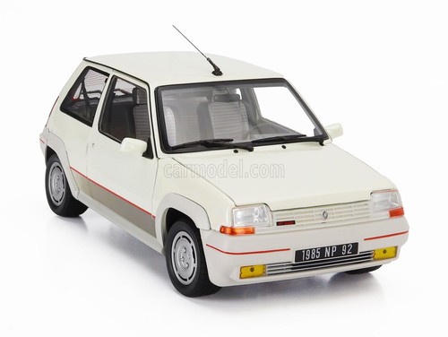 MODELLINO AUTO STATICO NOREV RENAULT R5 SUPERCINQUE GT TURBO PHASE I 1985 1/18 - Foto 4 di 8