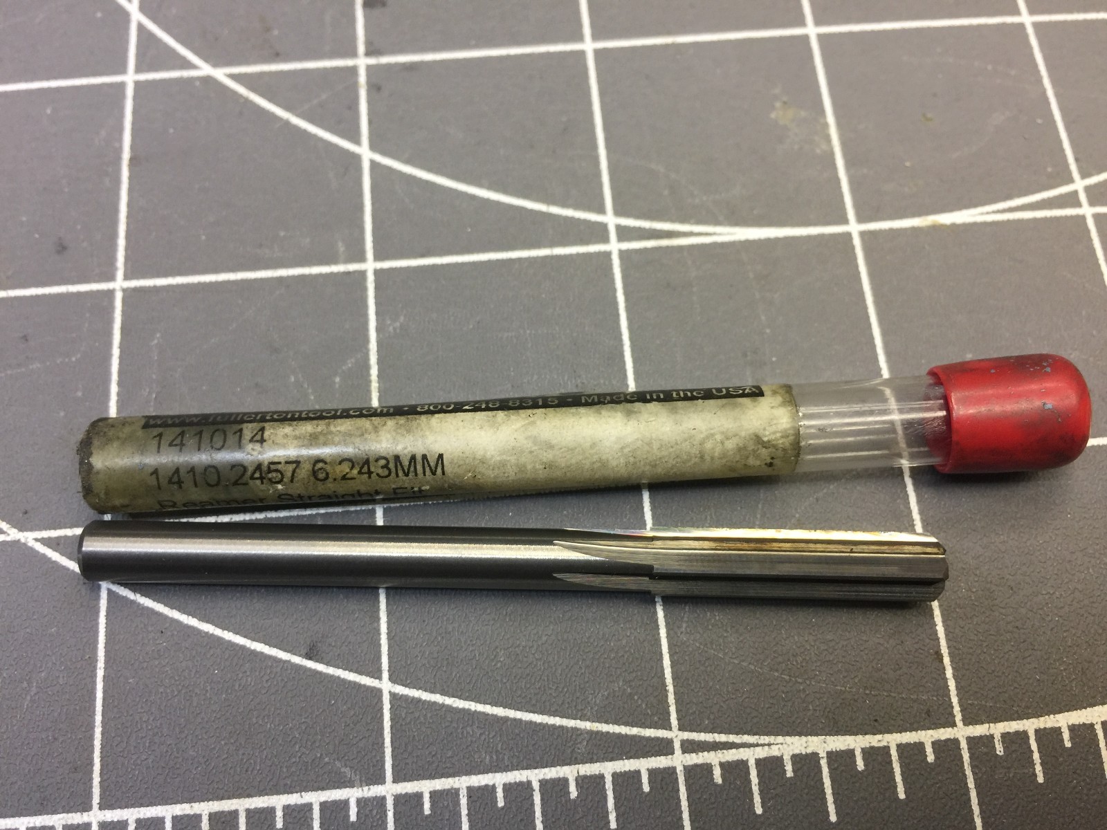 Fullerton Carbide Reamer 6.243mm 261676003 141014 2457 Free Shipping