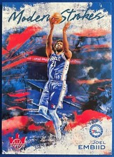 2020-21 Panini Court Kings Modern Strokes Amethyst Joel Embiid #28  30/99