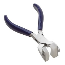 Nylon Purple Handles Jaw Bracelet Stainless Steel Bending Pliers