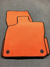Original Lengenfelder Fußmatten passend für Ford Focus II DA3 ST + ORANGE + NEU