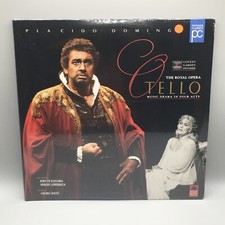 OTELLO The Royal Opera LaserDisc 1992 PLacido Domingo, Kiri Te Kanawa NEW SEALED