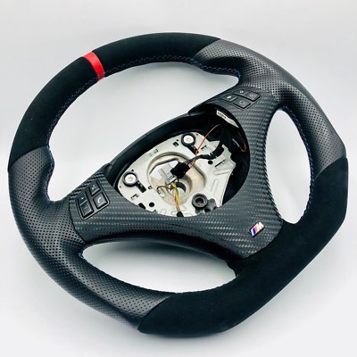 Abgeflacht Lederlenkrad BMW M-POWER E82 E84 E87 E88 E90 E91 E92 E93 Multi