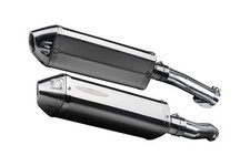 Delkevic Slip On Kawasaki Ninja 1000 13 Stainless Tri-oval Muffler Exhaust Delkevic Slip On Kawasaki Ninja 1000 13 Stainless Tri-oval Muffler Exhaust
