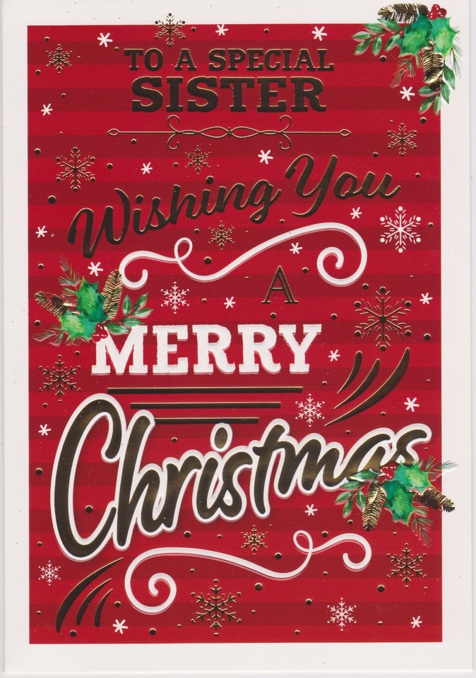 Christmas Card For Brother & Sister-in-Law Christmas Tree Card Wising – Postcard Prints