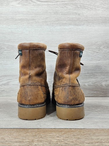 Eastland Charlie 1955 Women's Brown Boots Lace-up Faux Fur Winter Shoes 7.5 - Picture 13 of 14